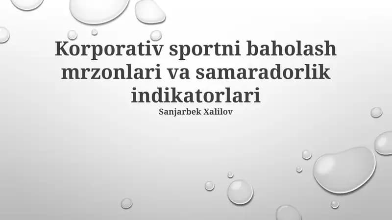 Korporativ sport dasturlari