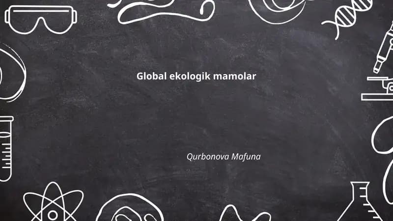 Global ekologik mamolar