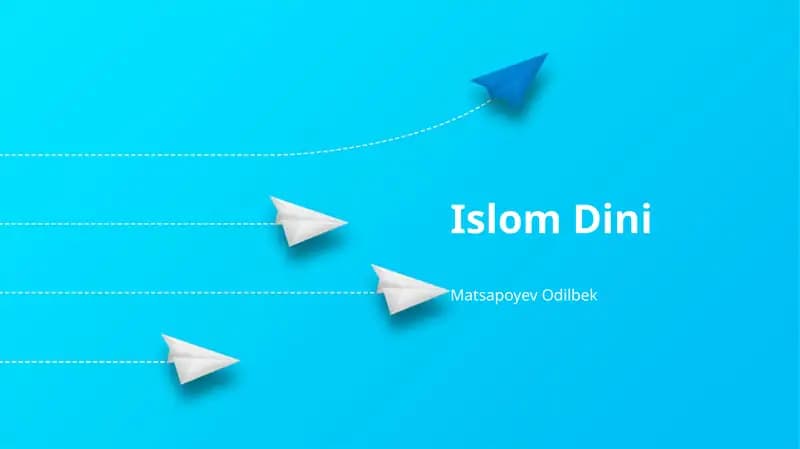 Islom Dini