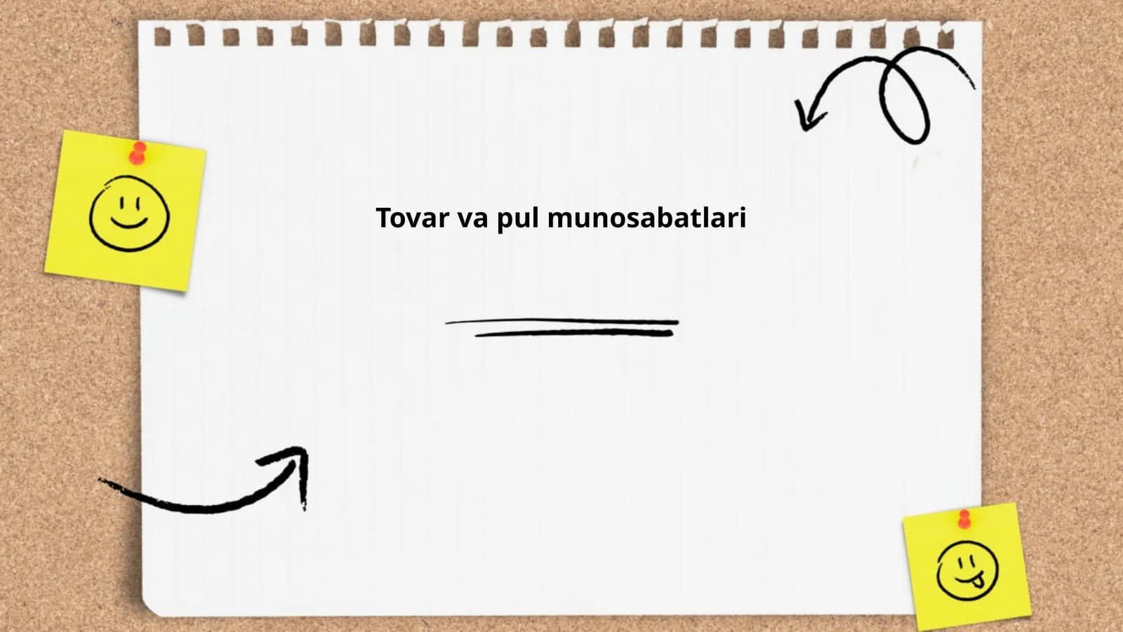 Tovar va pul munosabatlari