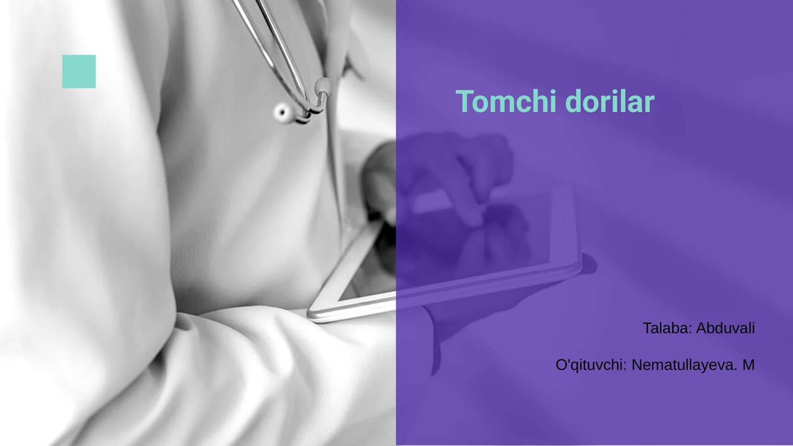 Tomchi dorilar