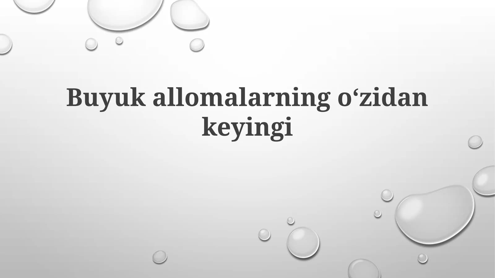 Tarixdagi Mashhur Ismlar