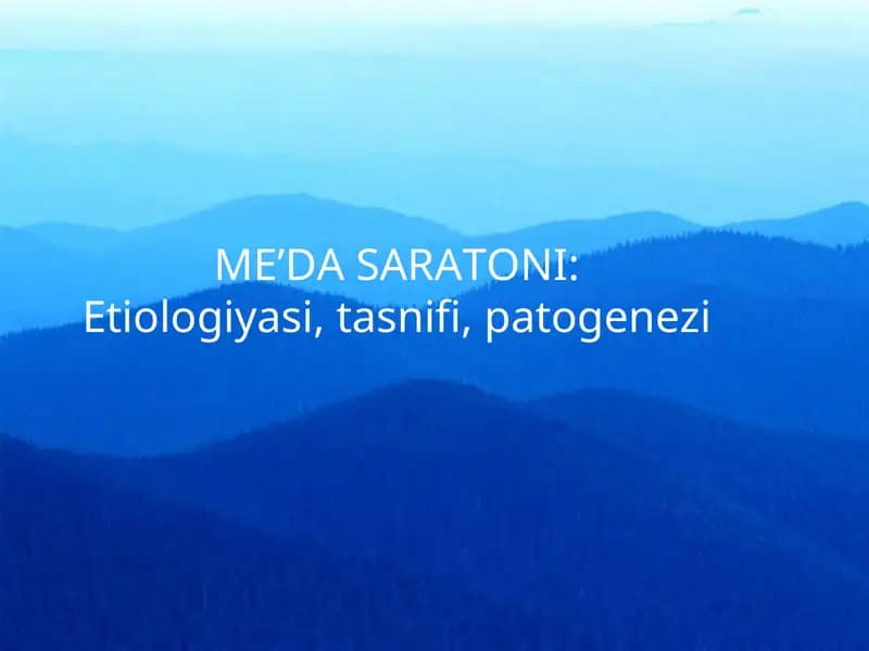 ME’DA SARATONI