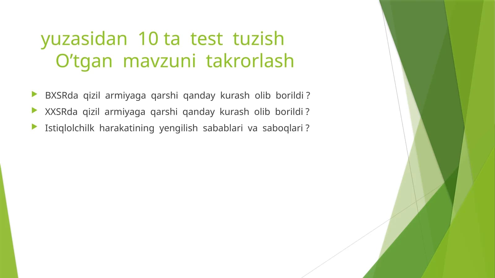 Istiqlolchilik harakati