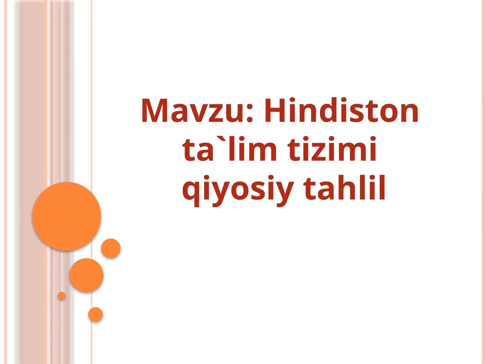 Hindiston ta`lim tizimi