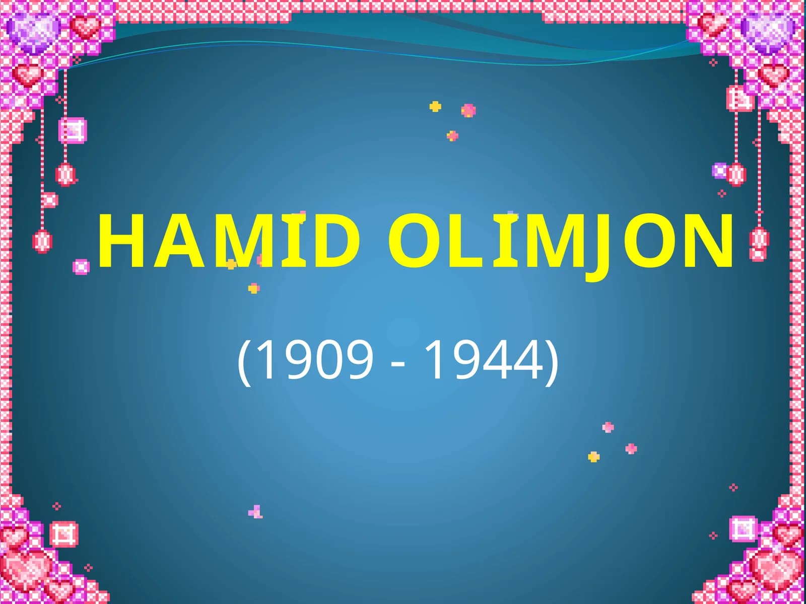 Hamid Olimjonning hayot yo'li