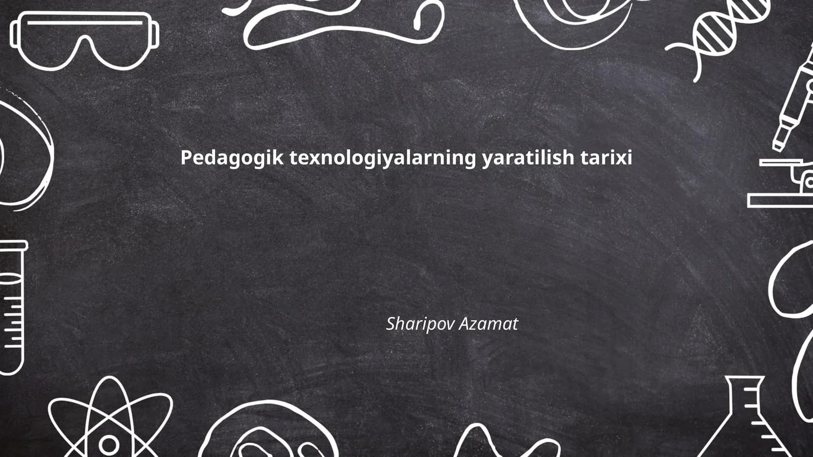 Pedagogik texnologiyalarning yaratilish tarixi