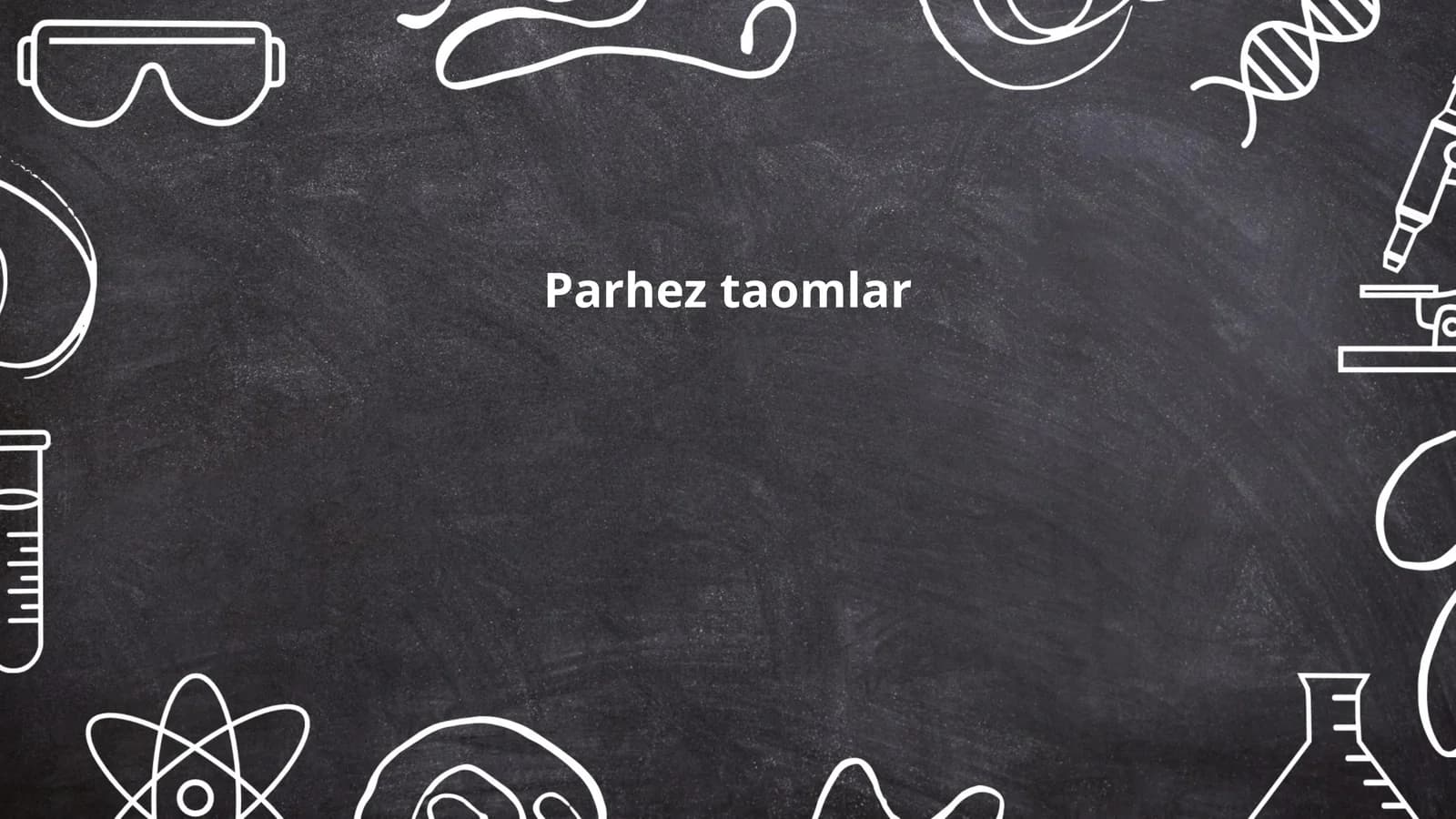 Parhez taomlar