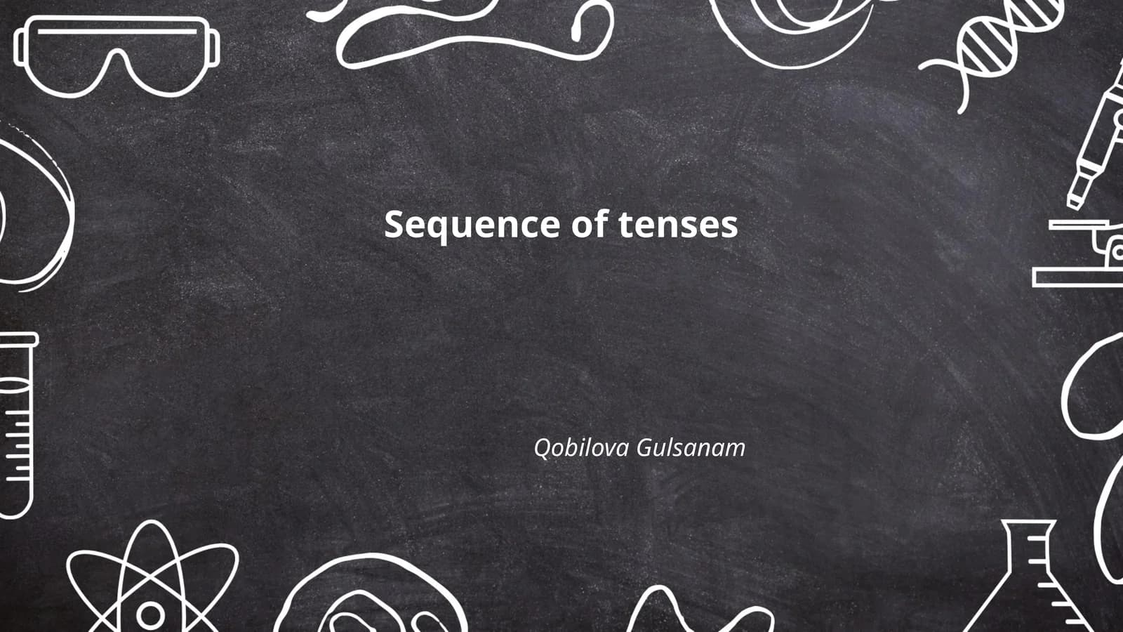 Sequence of tenses