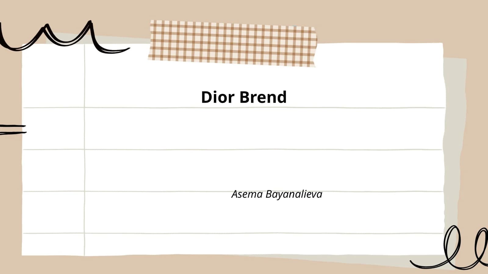 Dior Brend