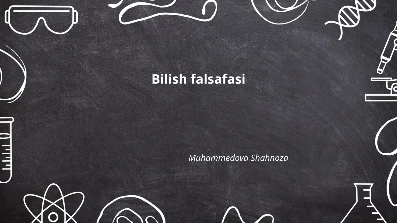Bilish falsafasi