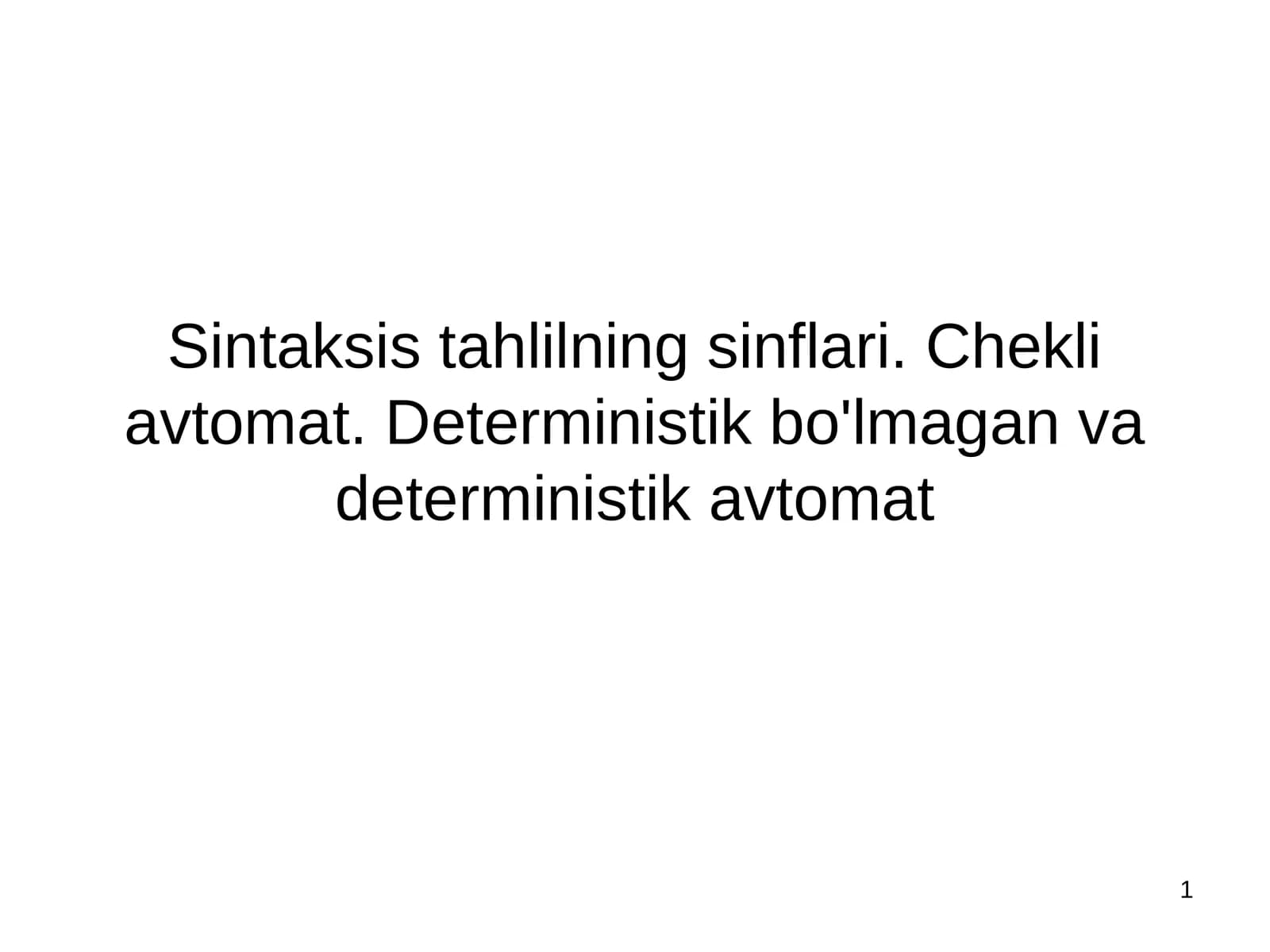Formal tillar