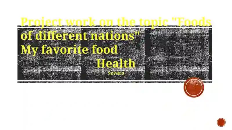 Foods of Different Nations