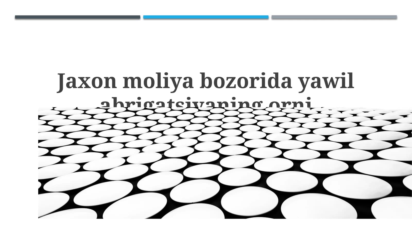 Jaxonning Moli Bozoridagi O'rni