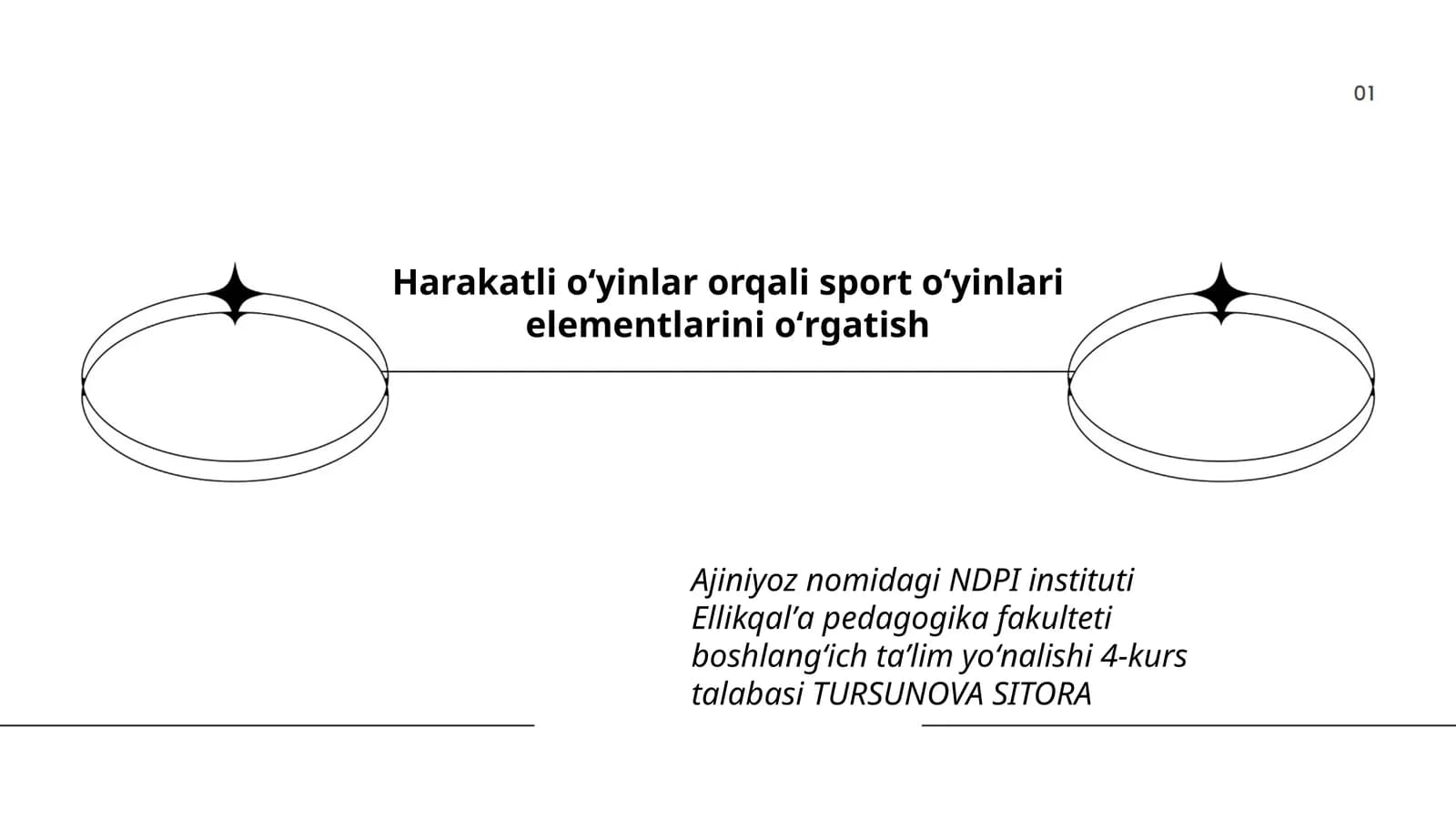 Sport oʻyinlari elementlarini oʻrgatish