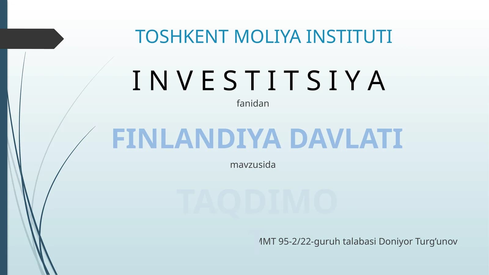 MMT 95-2/22-guruhtalabasiDoniyorTurg’unov