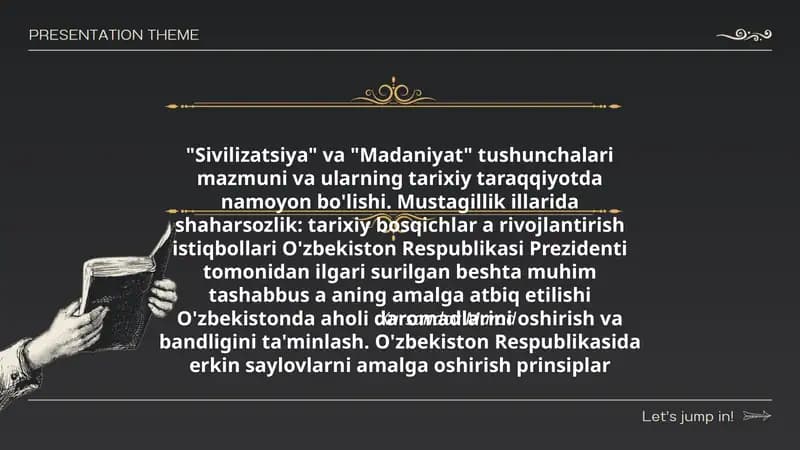 "Sivilizatsiya" va "Madaniyat"