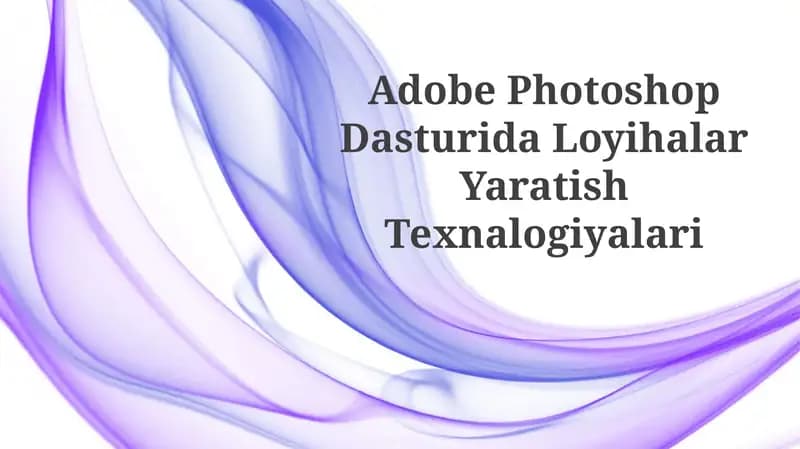 Photoshop-dagi qatlamlar