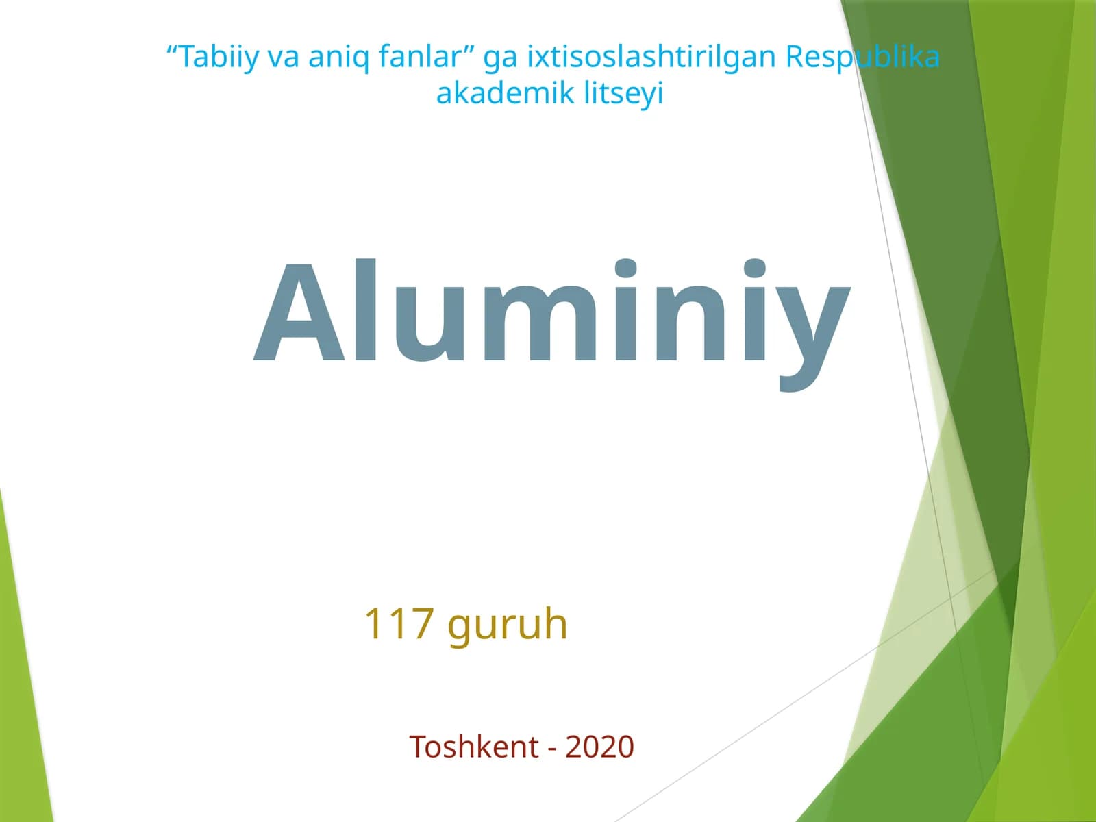 Aluminiy