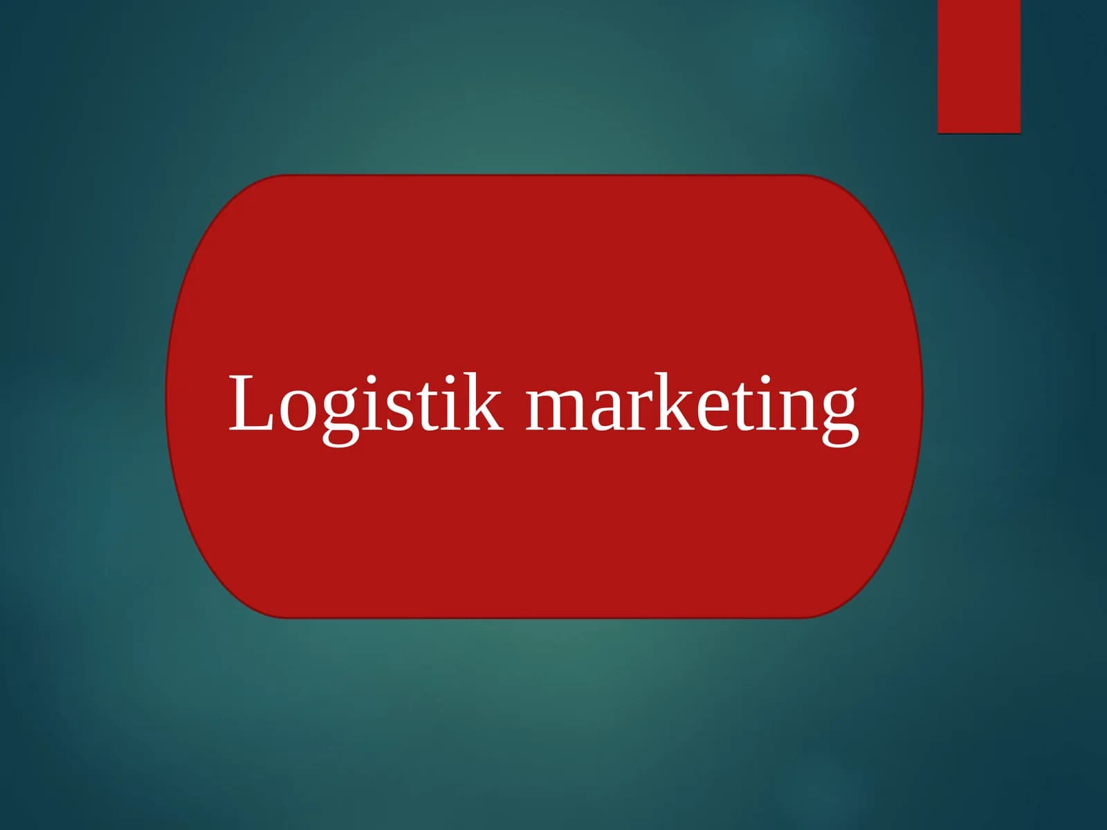 Logistik marketing