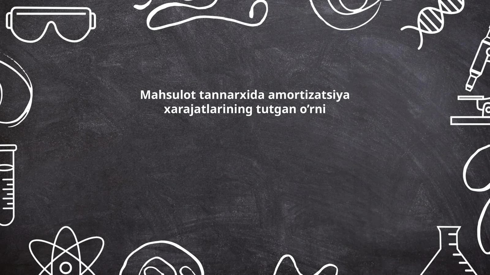 Mahsulot tannarxida amоrtizatsiya xarajatlarining tutgan o’rni