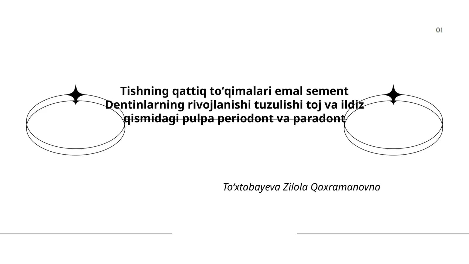 Tishning qattiq toʻqimalari emal sement Dentinlarning rivojlanishi