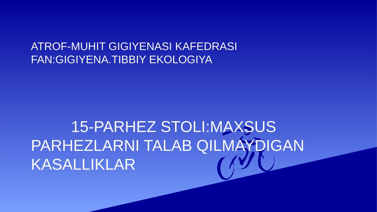 15-parhez stoli