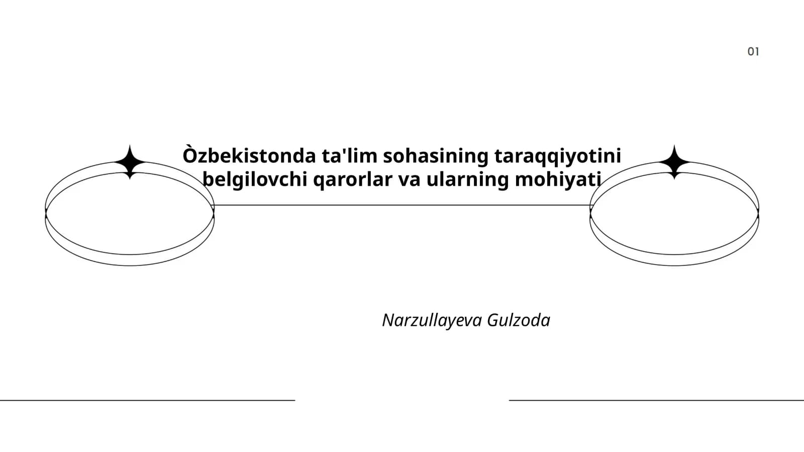 O'zbekistonda ta'lim sohasining taraqqiyotini belgilovchi qarorlar va ularning mohiyati