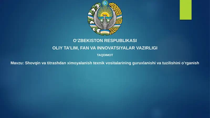 Shovqin va Vibratsiya Manbalari: Umumiy Tasniflash