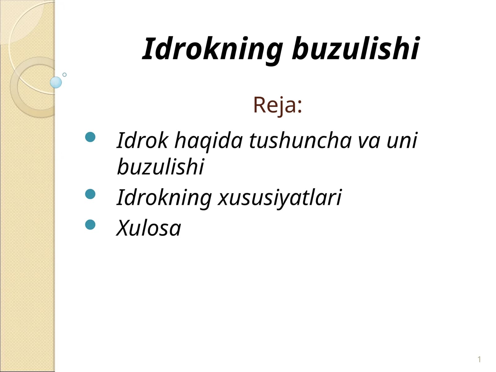 Idrokning buzulishi