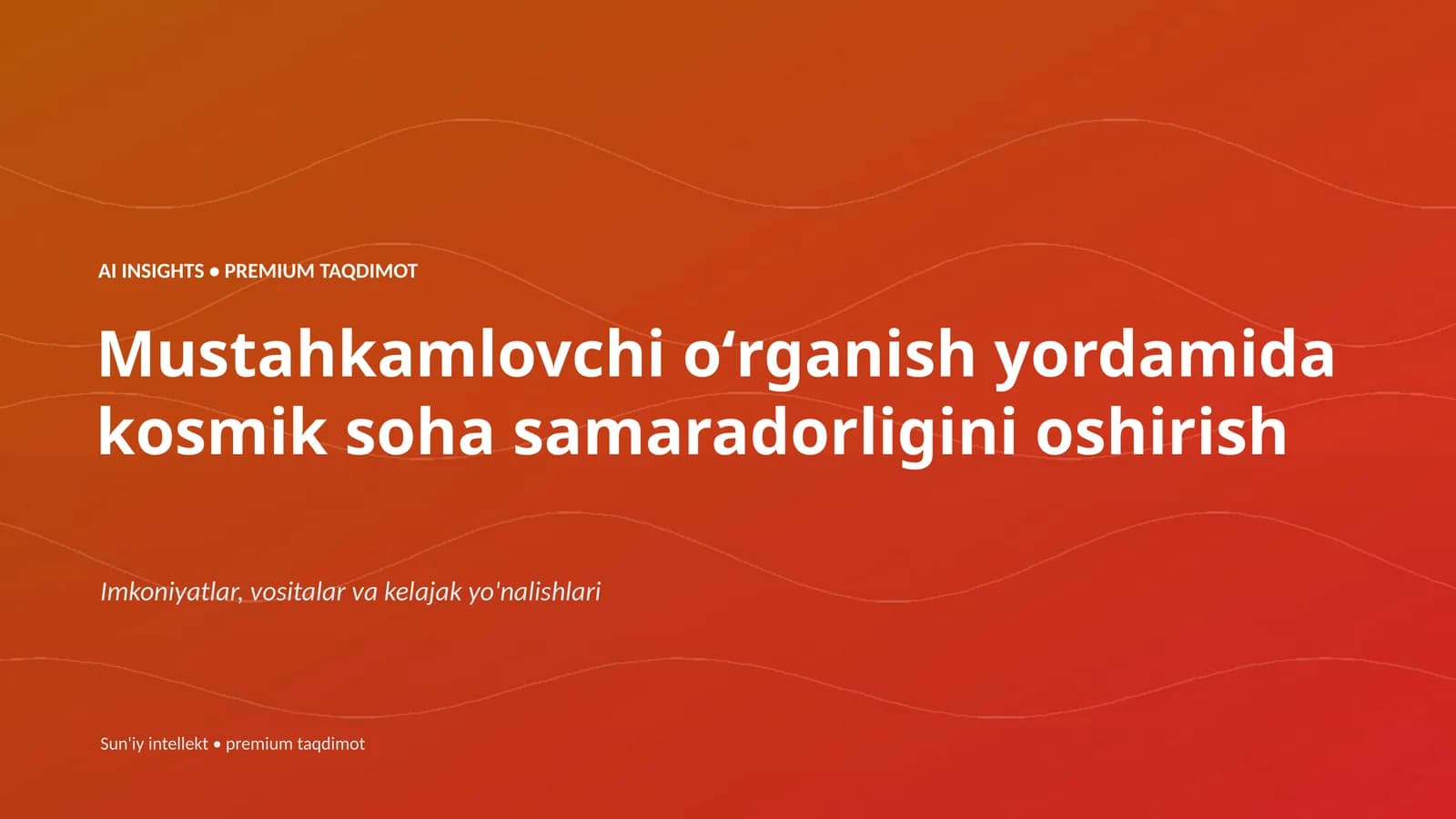 Premium Taqdimot