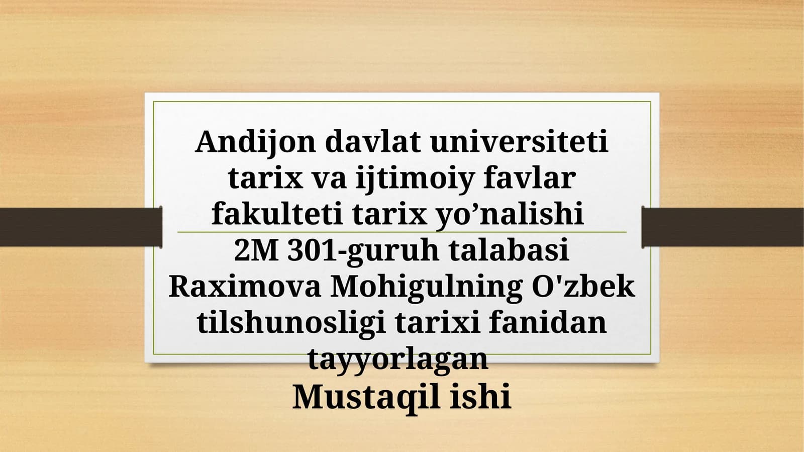 Abdurauf Fitratning “Sarf” asari