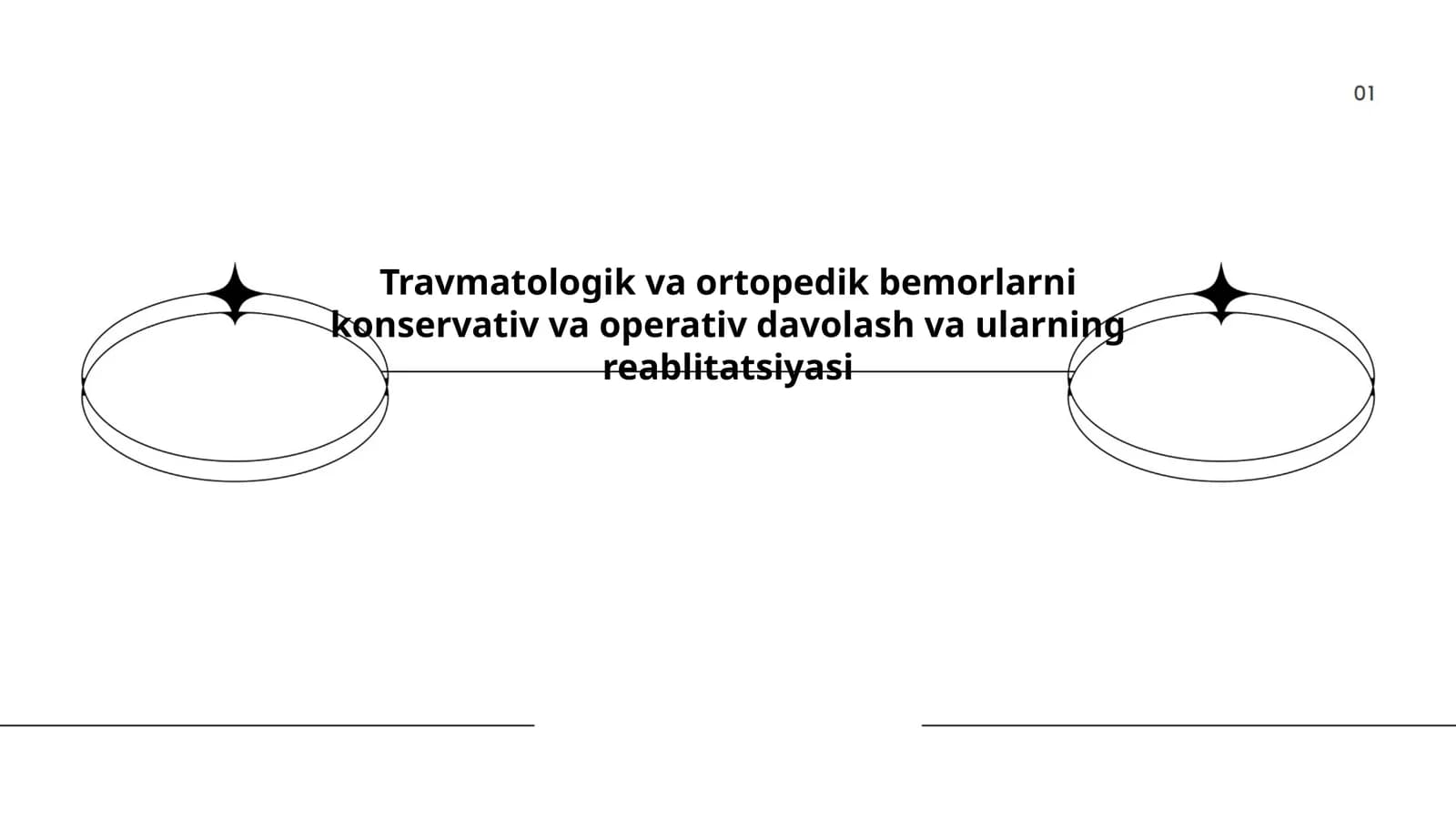 Travmatologik va Ortopedik Bemorlarni Davolash