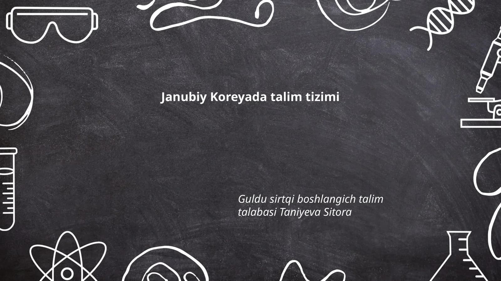 Janubiy Koreyada talim tizimi