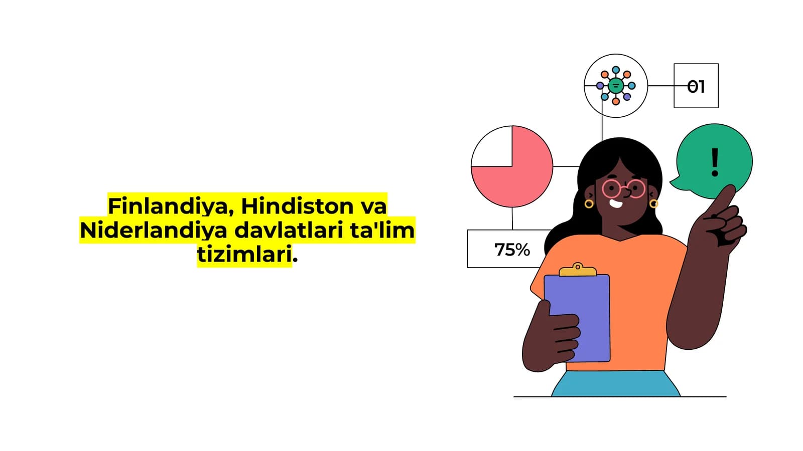 Finlandiya, Hindiston va Niderlandiya davlatlari ta'lim tizimlari