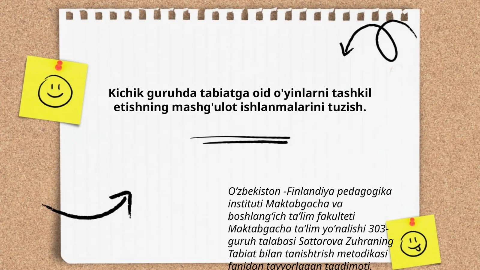 Tabiat bilan tanishtrish metodikasi