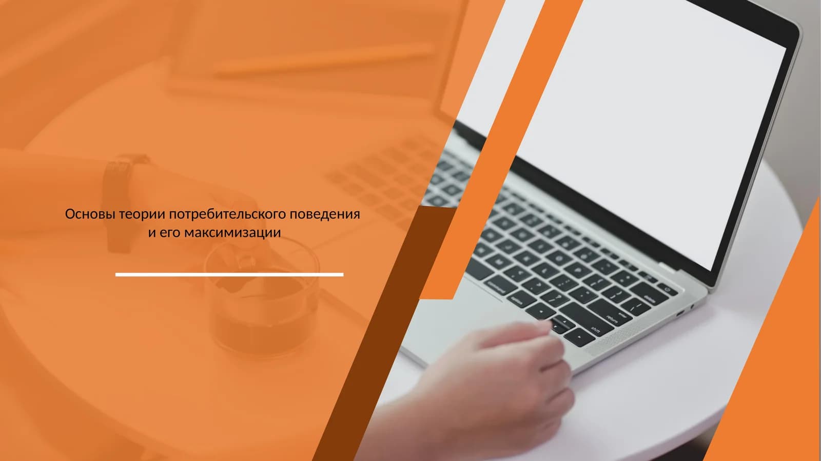 Основы теории потребительского поведения и его максимизации