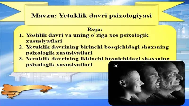 Mehnat faoliyati davrlari