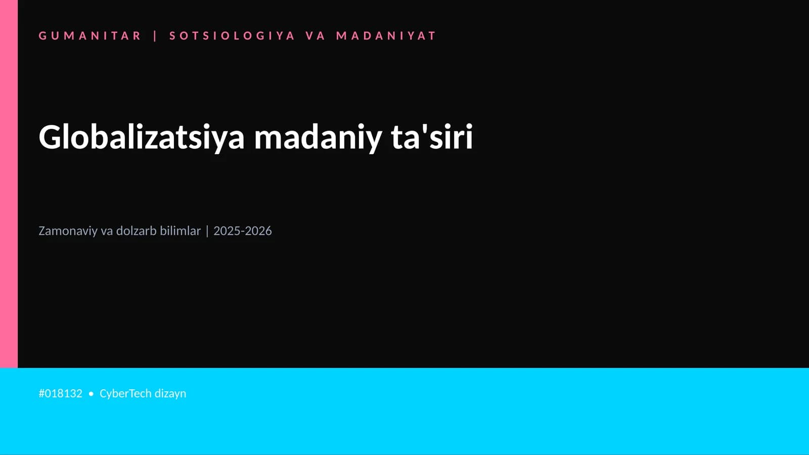 Globalizatsiya madaniy ta'siri