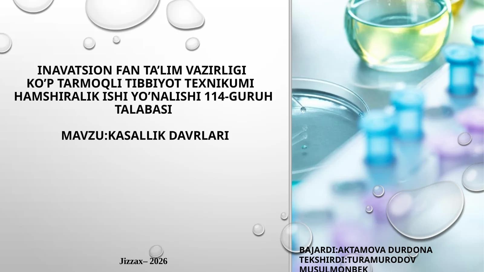 Kasallikdavrlari