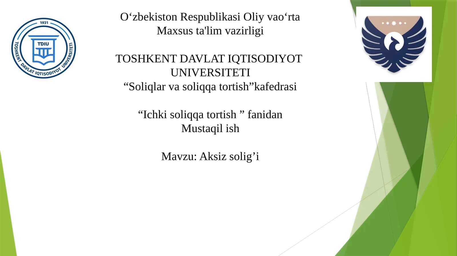 Aksiz soliq