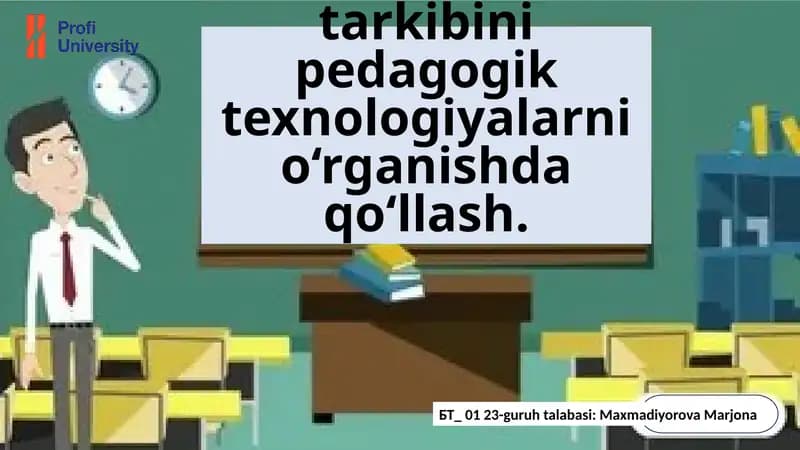 Pedagogik texnologiya