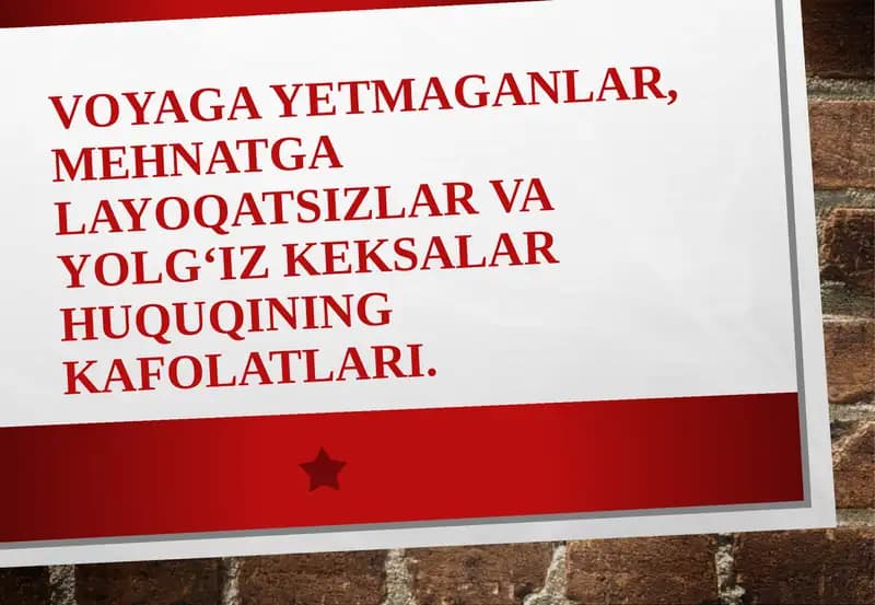 Uzbekiston Respublikasi Konstitutsiyasi