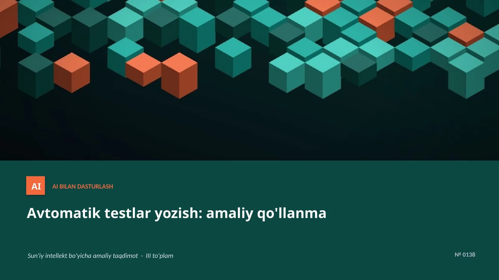 AI BILAN DASTURLASH