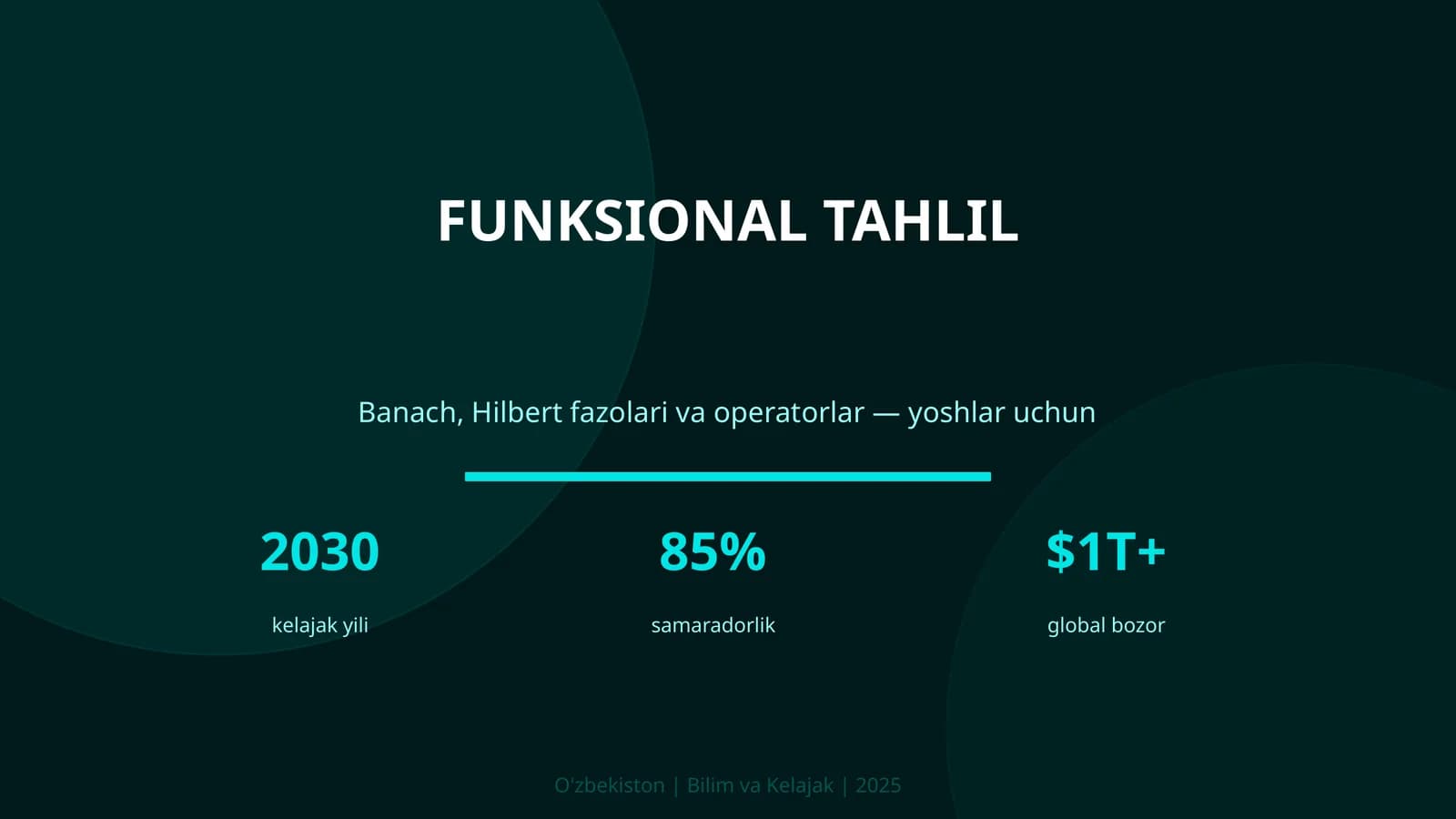 Funksional tahlil