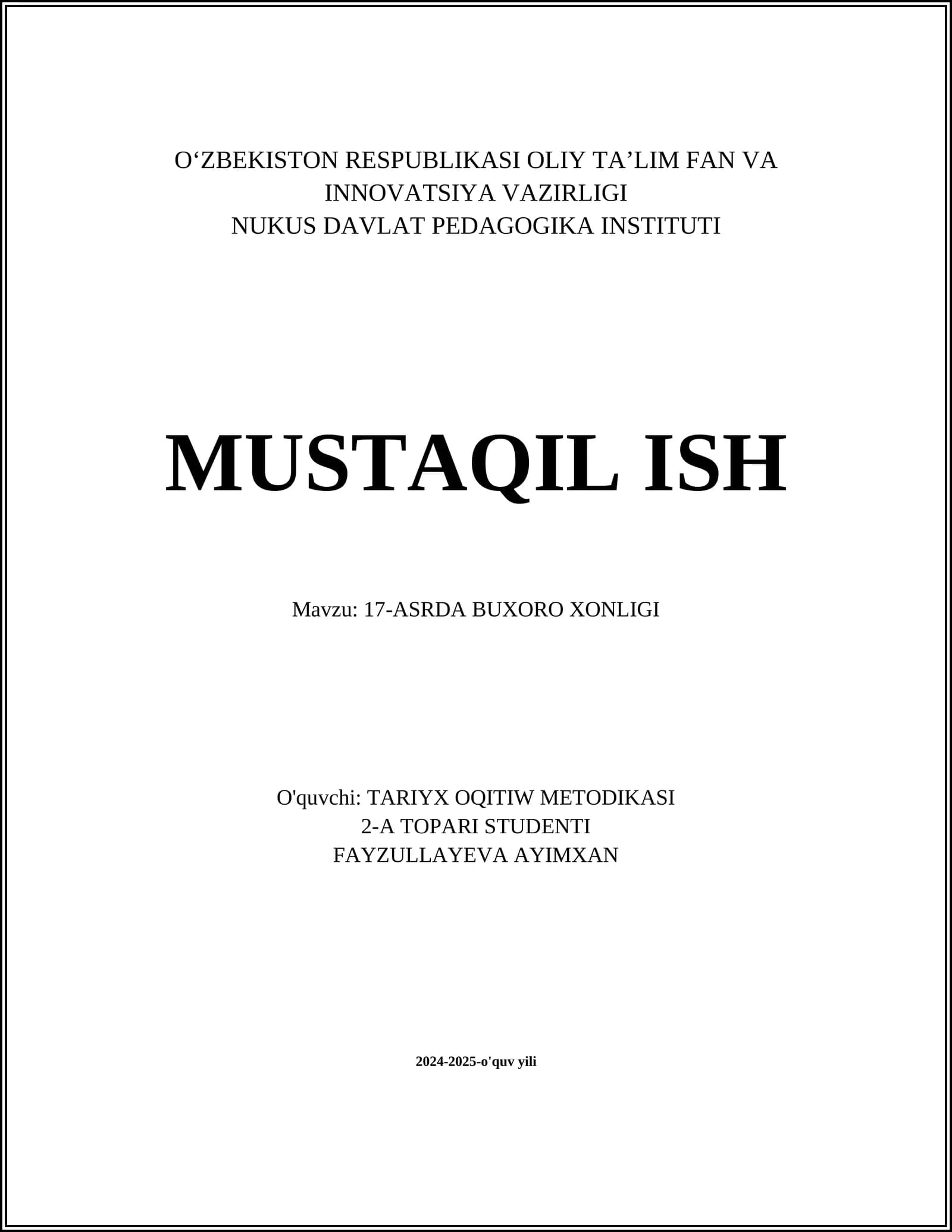 17-ASRDA BUXORO XONLIGI