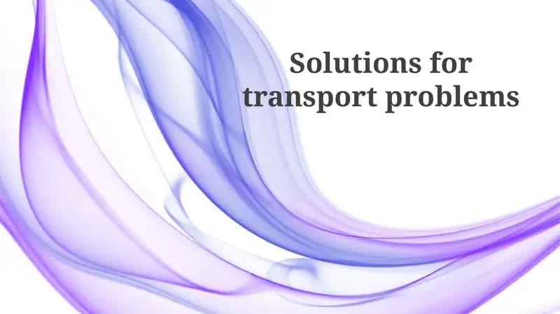 Transportation Solutions