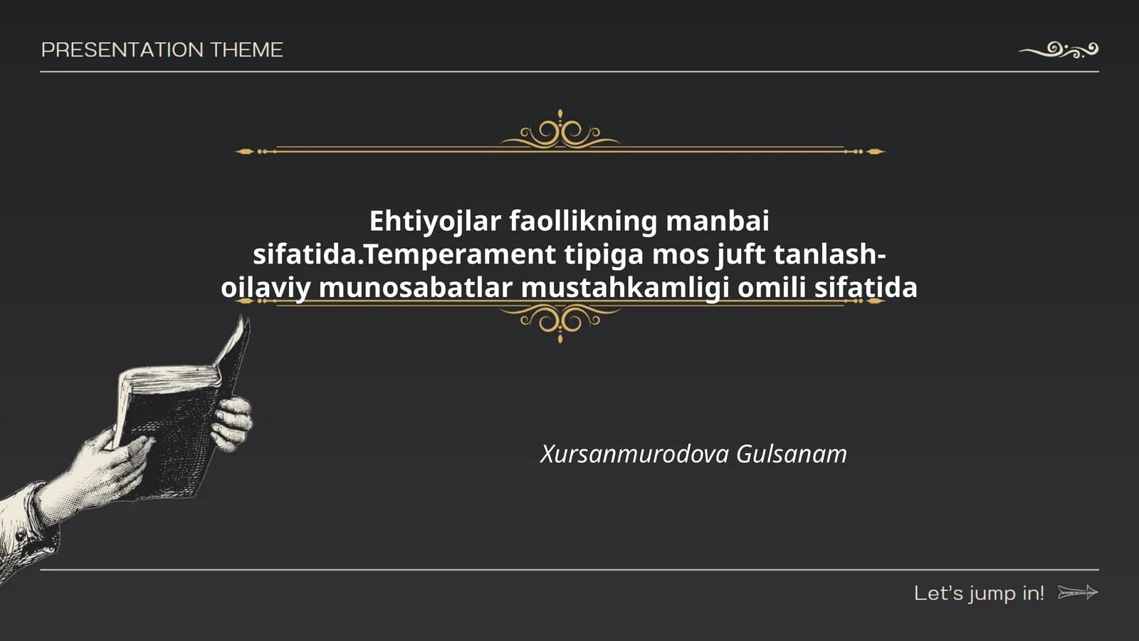 Ehtiyojlar va inson faolligi