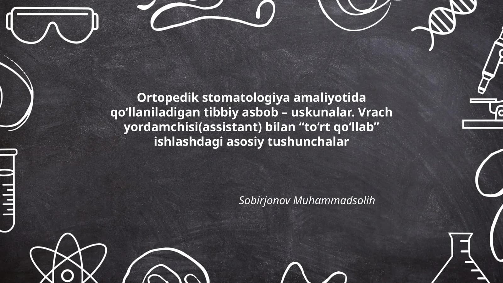 Qo‘llaniladigan tibbiy asbob – uskunalar