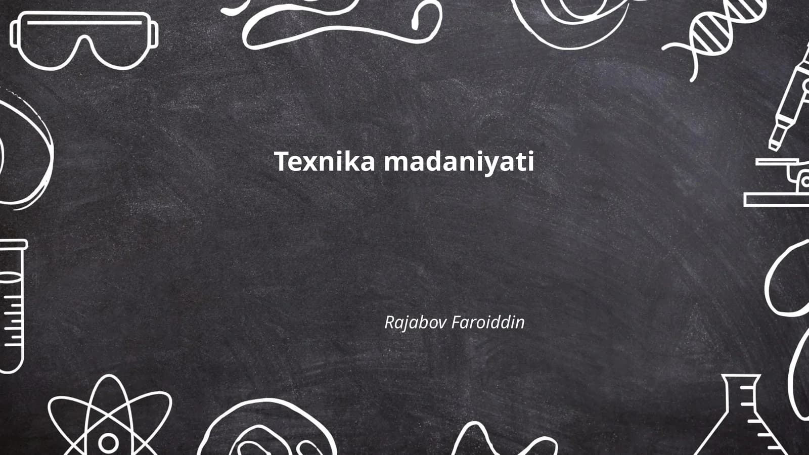 Texnika xavfsizligi qoidalari
